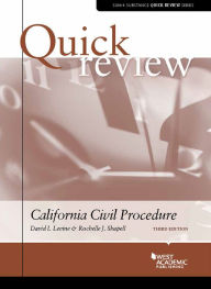 Title: Quick Review of California Civil Procedure, Author: David Levine