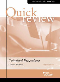 Title: Quick Review of Criminal Procedure, Author: Leslie Abramson