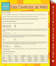 Title: Italian Conversation and Verbs (Speedy Language Study Guide), Author: Speedy Publishing