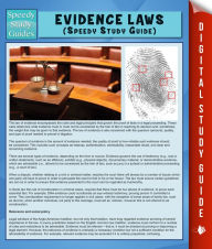 Title: Evidence Laws (Speedy Study Guide), Author: Speedy Publishing