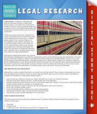 Title: Legal Research (Speedy Study Guide), Author: Speedy Publishing