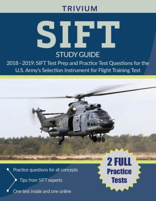 Sift Study Guide 2018 2019 Sift Test Prep And Practice