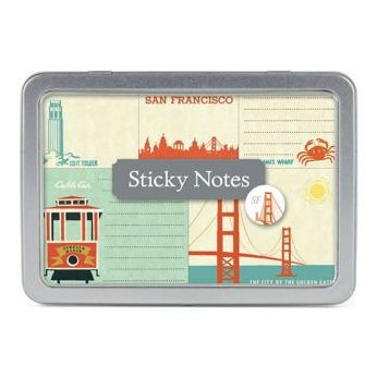 Cavallini Sticky Notes - San Francisco