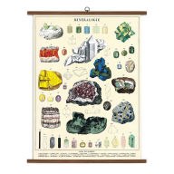 Title: Mineralogie Vintage School Chart