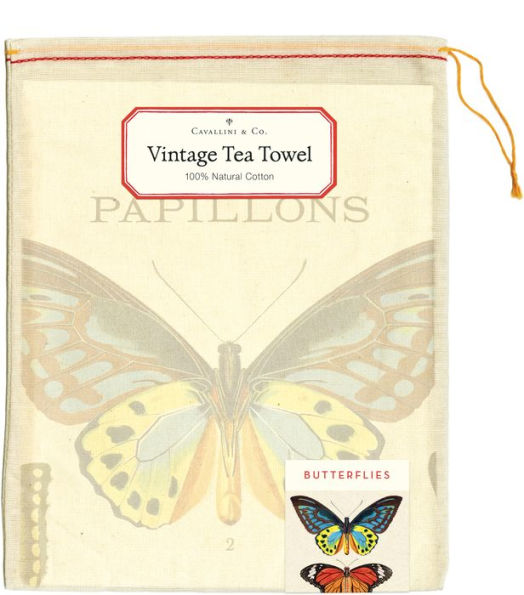 Butterlfies Tea Towel