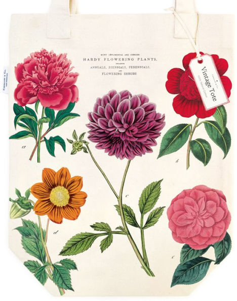 Sac en Toile Tote Bag Jardinage / Gardening de Cavallini - Botanique  Editions
