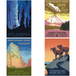 Alternative view 6 of National Parks Carte Postale Postcard Set