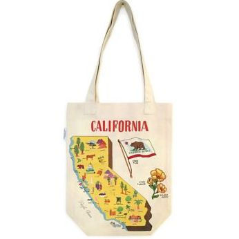 Cavallini Tote Bag - California