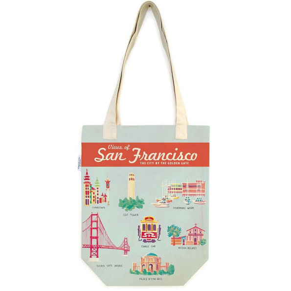 Cavallini Tote Bag - San Francisco