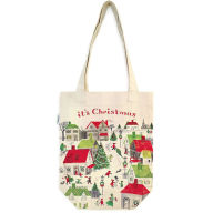 Title: Cavallini Tote Bag - Christmas Village