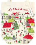 Alternative view 2 of Christmas Village Tote Bag