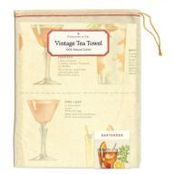 Title: Cavallini Tea Towel - Bartender's Guide