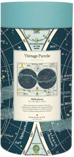 Cavallini & Co - Celestial 1,000 Piece Jigsaw Puzzle
