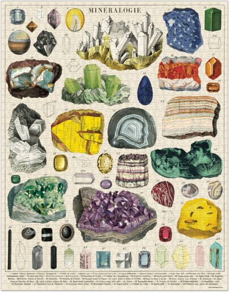 Mineralogy 1,000 piece puzzle