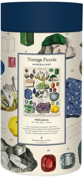 Mineralogy 1,000 piece puzzle