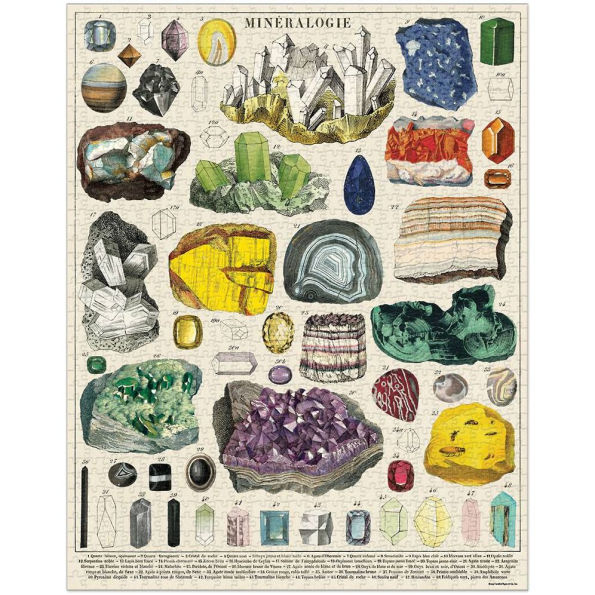 Mineralogy 1,000 piece puzzle