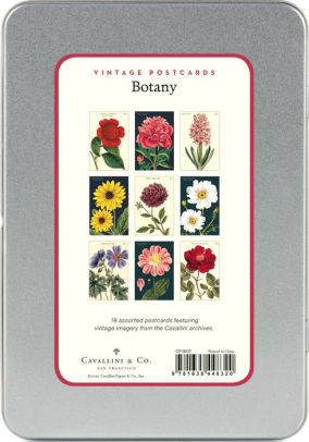 Botanica Vintage Postcard Set