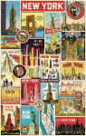 Alternative view 2 of Cavallini & Co - New York City 500 Piece Jigsaw Puzzle