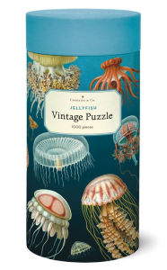 Cavallini & Co - Jellyfish 1000 Piece Jigsaw Puzzle