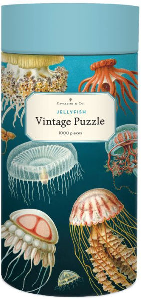 Cavallini & Co - Jellyfish 1000 Piece Jigsaw Puzzle