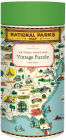 Alternative view 3 of Cavallini & Co - National Parks Map 1000 Piece Jigsaw Puzzle