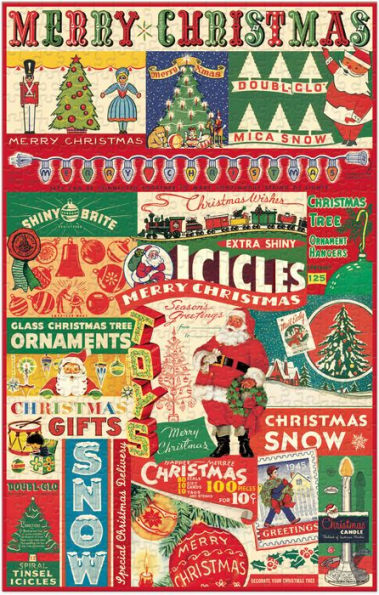 Vintage Christmas 500 piece puzzle