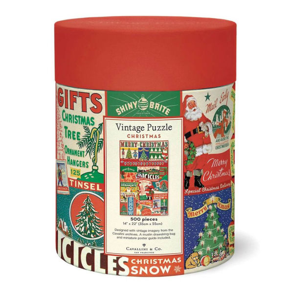 Vintage Christmas 500 piece puzzle