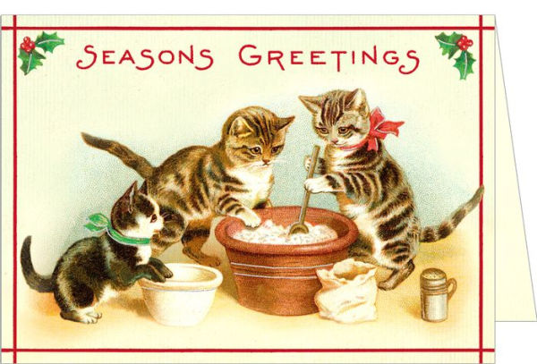 Christmas Boxed Notes Cats