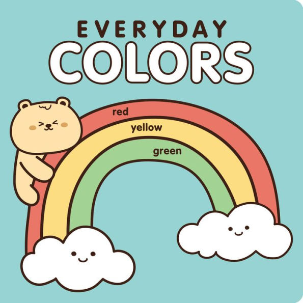 Everyday Colors: A Colorful Kawaii Board Book