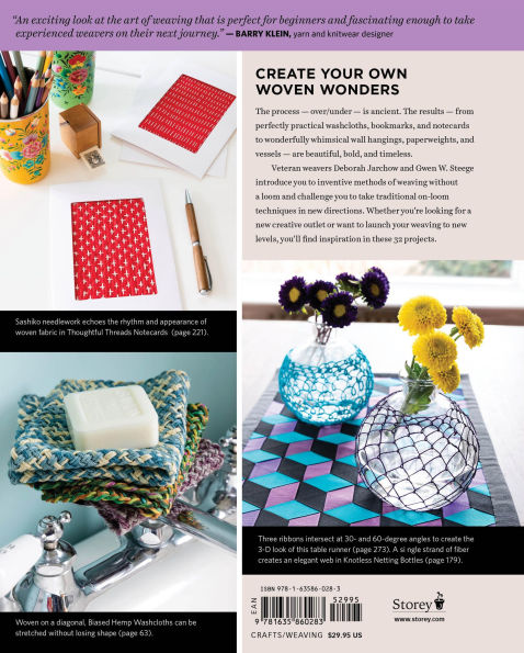 The Weaving Explorer: Ingenious Techniques, Accessible Tools & Creative Projects with Yarn, Paper, Wire & More