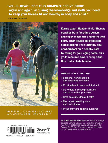 Storey's Guide to Raising Horses, 3rd Edition: Breeding, Care, Facilities