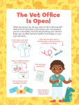 Alternative view 2 of I Want to Be a Vet Activity Book: 100 Stickers & Pop-Outs