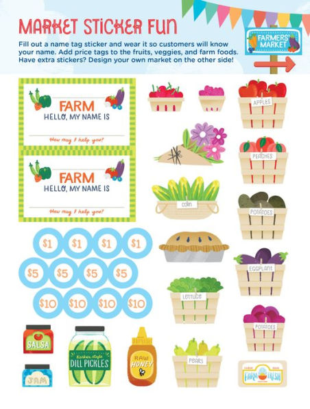 I Want to Be a Farmer Activity Book: 100 Stickers & Pop-Outs