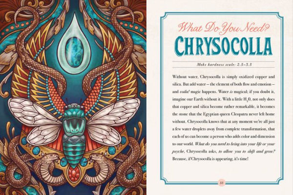 The Illustrated Crystallary: Guidance and Rituals from 36 Magical Gems & Minerals