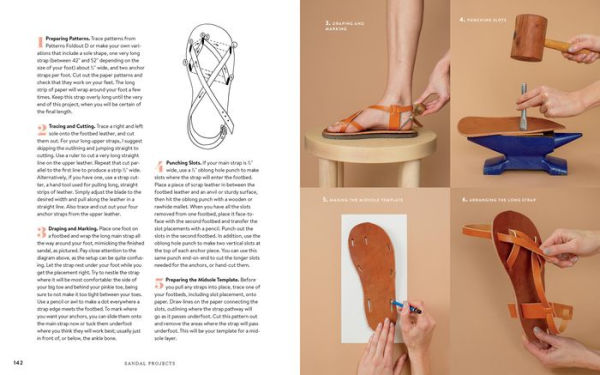 The Sandalmaking Workshop: Make Your Own Mary Janes, Crisscross Sandals, Mules, Fisherman Sandals, Toe Slides, and More