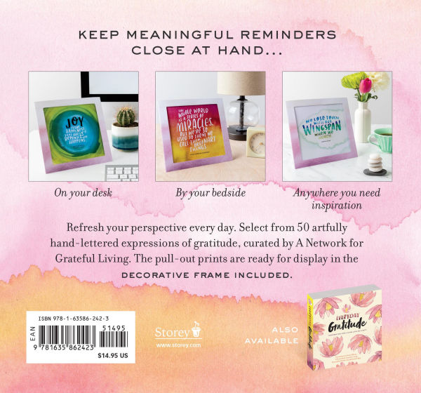 Everyday Gratitude Frame-Ups: 50 Inspirational Prints to Put You in a Fresh Frame of Mind