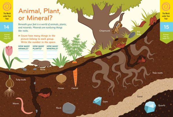 Nature Smarts Workbook, Ages 4-6: Learn about Animals, Soil, Insects, Birds, Plants & More with Nature-Themed Puzzles, Games, Quizzes & Outdoor Science Experiments