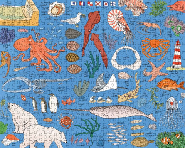 Ocean Anatomy: The Puzzle (500 pieces)