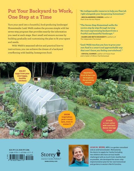 the Seven-Step Homestead: A Guide for Creating Backyard Microfarm of Your Dreams