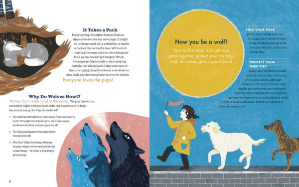 Howl like a Wolf!: Learn about 13 Wild Animals and Explore Their Lives through Creative Play Activities