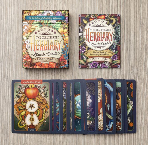 The Illustrated Herbiary Oracle Cards: 36-Card Deck of Bewitching Botanicals