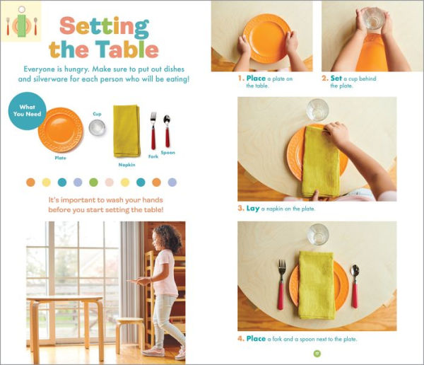I Help at Home!: Can Clean My Room, Fold Laundry, Set the Table, and More: Montessori Life Skills