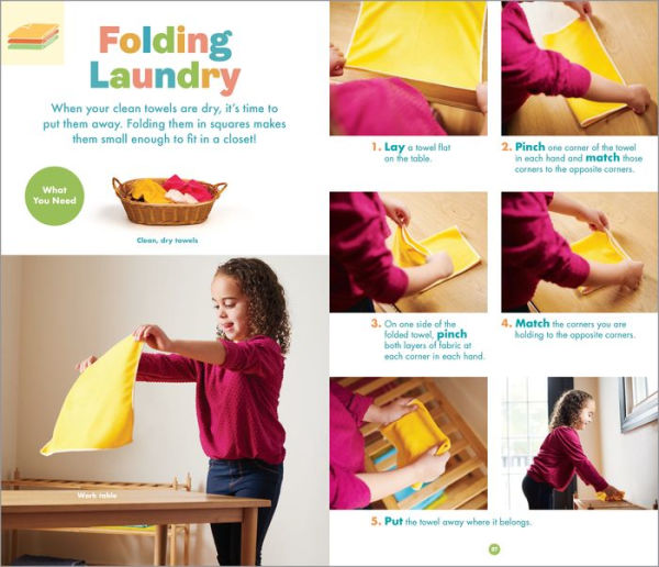 I Help at Home!: Can Clean My Room, Fold Laundry, Set the Table, and More: Montessori Life Skills