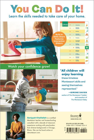 I Help at Home!: Can Clean My Room, Fold Laundry, Set the Table, and More: Montessori Life Skills