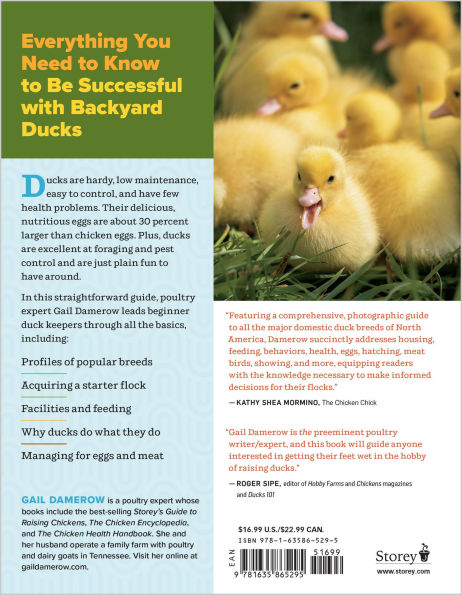 An Absolute Beginner's Guide to Raising Backyard Ducks: Breeds, Feeding, Housing and Care, Eggs Meat