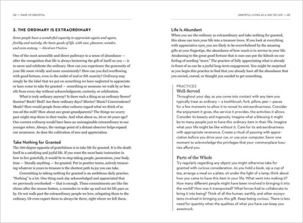 Wake Up Grateful: The Practice of Taking Nothing for Granted