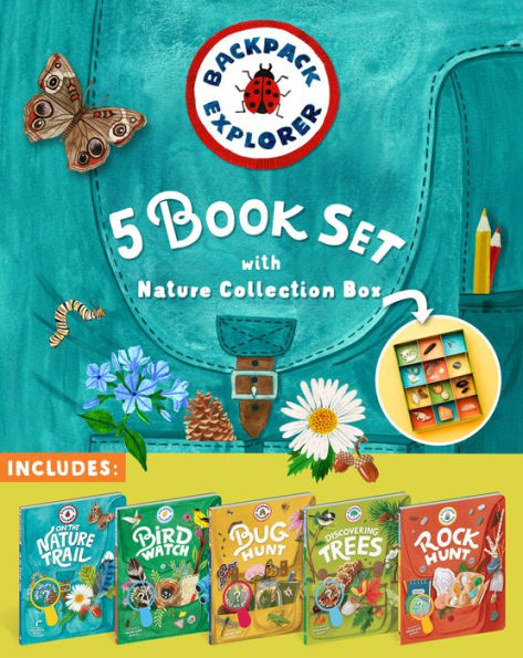 Backpack Explorer 5-Book Set with Nature Collection Box