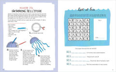 Alternative view 2 of Julia Rothman's Ocean Anatomy Activity Book: Match-Ups, Word Puzzles, Quizzes, Mazes, Projects, Secret Codes + Lots More