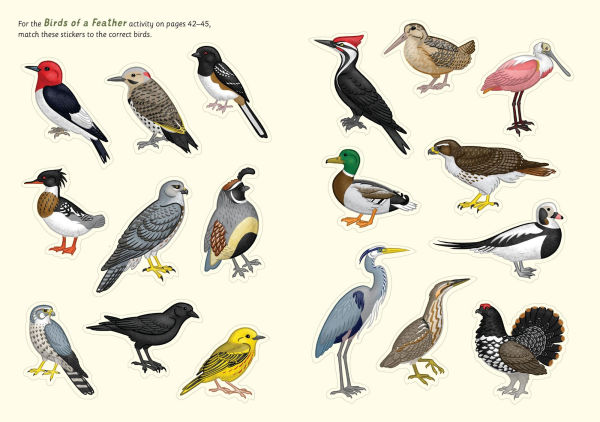 I Love Birds Activity Book: 65 Puzzles, Mazes, Projects, and Stickers!
