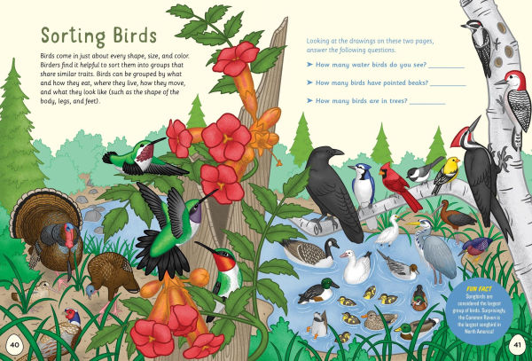 I Love Birds Activity Book: 65 Puzzles, Mazes, Projects, and Stickers!